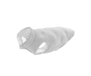 Record - Cappottino Sofi per Cani. Impermeabile per cani con Stile Romantico, Imbottito e Resistente all'Acqua, con Chiusura in Velcro e Foro Guinzaglio | Grigio, S