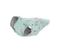 Record - Cappotto Impermeabile per Cani Unicorn con Elastici per zampe posteriori e Foro per guinzaglio. Ideale per Ogni Clima | Azzurro Chiaro, L