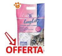 Record Cat&Rina Longlife Lettiera in Silice Classica - Sacco Da 5,5 Lt - CONFEZIONE RISPARMIO