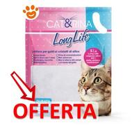 Record Cat&Rina Longlife Lettiera in Silice Classica - Sacco Da 5 Lt - CONFEZIONE RISPARMIO