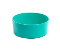 Record - Ciotola per Cani e Gatti Simply Mine - Realizzata in Melamina - Antiscivolo - Dimensioni: Ø 21 cm - Capacità 2,1 l - Tinta Unita Color Azzurro
