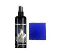 Record Cleaner Kit, 120ml Music Album Dust Removal Spray With Soft Cleaning Cloth And Anti Static Formula, Vinyl Record Cleaning Agent For Home Audio Care Gift For Family Friends Coworkers Mom Dad