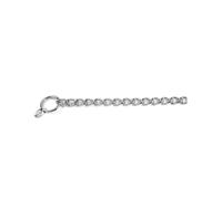 Record - Collare per Cani con Catena a Strozzo - Maglia a Forma Corta - Materiale Acciaio Cromato - Lunghezza 65 cm - Ideale per Cani Taglia Grande - Perfetto per Cani Vivaci