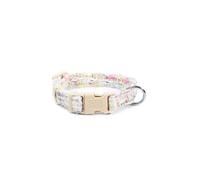 Record - Collare per Cani della Linea Mademoiselle - Realizzato in Tweed - Taglia XS - Spessore 1,5 cm - Circonferenza 27-34 cm - Colore Fantasia a Quadri Tweed