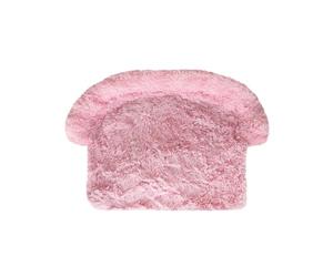 Record - Cuccia Batuffolo per cani e gatti in soffice peluche per il divano. Lettino per animali con base antiscivolo e impermeabile. Cuscino da divano per animali domestici 89 x 89 x13h, colore Rosa