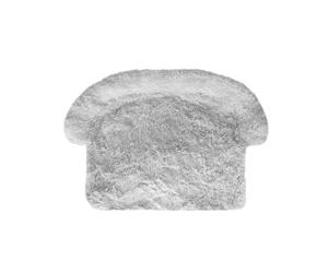 Record - Cuccia Batuffolo per cani e gatti in soffice peluche per il divano. Lettino per animali con base antiscivolo e impermeabile.Cuscino da divano per animali domestici 89x89x13h, colore Grigio