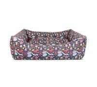 Record - Cuccia per Cani Schiaccianoci. Lettino per Cani in Policotone con Design con Personaggi dello Schiaccianoci, Morbido e Accogliente | M - 70 x 55 x 20 cm