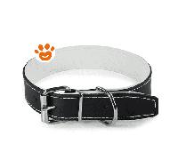 Record Dog Collare Doppio Laredo Nero e Bianco - Record Dog Collare Doppio Laredo Nero e Bianco - XL