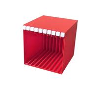 Record Home PP Pop-up CD Record Storage Rack Display Holder Fino a 10 album Libro dell'album