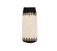 Record - Maglioncino per Cani Marzipan a Collo Alto, Lunghezza Dorso 40cm. Maglione Caldo per Cani con la Trama a effetto Metallico per un Comfort Ottimale e Stile Elegante| Beige, M