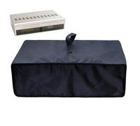 Record Player Dust Cover, Waterproof Turntable Shield, Oxford Cloth Vinyl Protector, Wide Fit Audio Equipment for Protection, Scratch Prevention, Vintage Care, Men, Women, 18.9x15.75x6.7 Inches