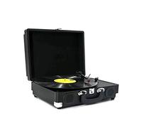 Record Player Vintage Turntable 3-Speed Vinyl Player Record Player with Built-in Stereo Speaker