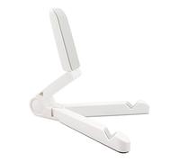 Record Portadischi in vinile, espositore da tavolo for dischi in, moderno portadischi in regolabile, supporto multifunzionale stabile for l'home office Libro dell'album(Bianco)