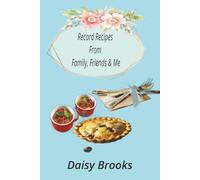 Record Recipes From Family, Friends and Me: Record Treasured Recipes From Grandma, Mom and Dear Friends | Recipes, Record Keeping, Recipe Collection | ... You Love in Your own Handwriting or Theirs