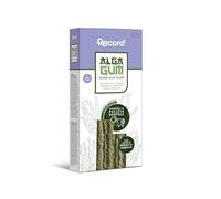 Record - Snack Dentali per Cani "Alga Gum" con Alga Laminaria e Spirulina, L, 5 stick. Masticativi con Azione Antiplacca, Antitartaro e Contro l'Alitosi. Ricchi di Omega 3-6, Naturali e Gommosi