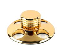 Record Weight Stabilizer, Record Clamp for Turntable, Metal Disc Stabilizer with Fine Speed Control, Noise Reduction Level for Enhanced Sound Quality, Compatible with Most Re