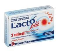 Recordati LACTO PIU 3 MILIARDI 12 COMPRESSE