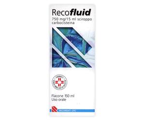 Recordati RECOFLUID sciroppo 150 ml 750 mg/15 ml