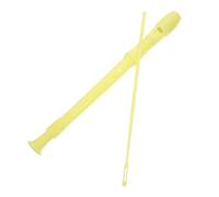 recorder, Flauto dolce soprano bianco a 8 fori con asta di pulizia for spettacoli di musica classica(White)