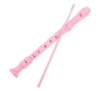 recorder, Flauto dolce soprano in ABS a 8 fori con asta di pulizia e custodia