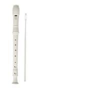 recorder, Flauto dolce soprano in ABS a 8 fori for l'educazione musicale principiante(5pcs White)