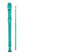 recorder, Flauto dolce soprano in ABS a 8 fori for l'educazione musicale principiante(Cyan Color)