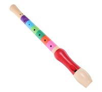 recorder, Flauto dolce soprano in legno a 8 fori, colorato, facile da suonare, apprendimento rapido e intonazione precisa