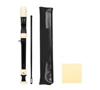 recorder, Flauto dolce soprano verticale a 8 fori in stile barocco(Black)