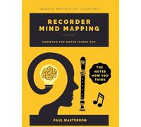 Recorder Mind Mapping: A Mnemonically Color-Coded Recorder Fingering Chart Book: With Unique Player's Eye View: 2