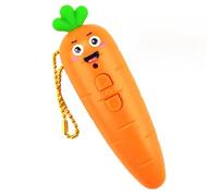 Recording Device - Carrot Shape Keychain Mini Voice Recorder | Playback Portable Fun Gadget for Backpack, Schoolbag, Classroom, Birthday Party, Playtime, Kids or Everyday Use