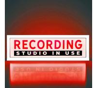 RECORDING STUDIO IN USE RGB LED Neon Lightbox con telecomando Montabile a parete Pulsing Studio Segnale di avvertimento Luci illuminate Cartello per Cinema Biblioteche Caffè Casa Azienda Scrivania
