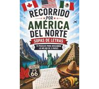 Recorrido por America del Norte: Sopas de Letras