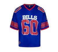 Recovered Buffalo Bills NFL Mesh Oversized Top Jersey Maglia Blu