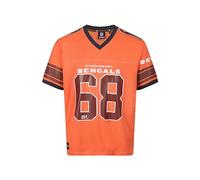 Recovered Cincinnati Bengals Orange NFL Oversized Jersey Trikot Mesh Relaxed Top