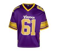 Recovered Minnesota Vikings NFL Mesh Oversized Top Jersey Maglia Viola
