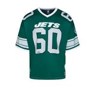 Recovered New York Jets NFL Mesh Oversized Top Jersey Maglia Verde