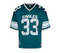Recovered Philadelphia Eagles NFL Mesh Oversized Top Jersey Maglia Verde