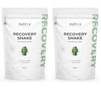 Recovery Drink Post Workout Shake - V-Loader Integratore Post Allenamento Vegano - 800 g Pompelmo - Proteine in Polvere - BCAA - Creatina Monoidrato - L-Glutammina (Confezione da 2)
