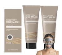 Recovery Mud Mask - Deep Cleansing & Hydrating with Boryeong Mud, Relief Korean Mud Clay Face Mask, Hydrating & Moisturizing Deep Pore Cleanser, Oil Control for All Skin Types (2 Pcs)