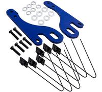 RECOVERY TOW POINTS KIT SET FOR TOYOTA PRADO 150 SERIES 2009-ON 3250KG EACH