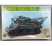 RECOVERY VEHICLE M-32 SCALA 1/32 ITALERI VINTAGE TANK MODEL KIT Sherman Chassis