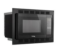 RecPro RV Convezione Microonde Nero 1.1 Cu. ft | 120V | Microonde | Elettrodomestici | Sostituzione diretta per punte alte e Greystone