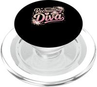 Recruiting Diva Recruiter Risorse Umane Donna PopSockets PopGrip per MagSafe