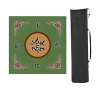 REcsdza piano da tavolo da poker, Mahjong table mat Tabletop Game Mats(Green,70x70cm (27.55x27.55in))