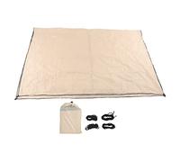 Rectangle UV Block Canopy Sun Shade Sail, Tela Canvas Antisolare, Resistente e Traspirante - Protezione UV 98%, Facile Installazione, Adatto a Giardini e Piscine (Bianco Latte)