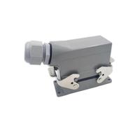 Rectangular Heavy Duty Connectors HDC HE 10 Core Pin 16A 500V Waterproof Aviation Plug Side Line Con