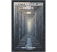 Rectangular Maze Puzzles: Maze Puzzles with Easy to Read about Logic Paths, Focus Challenges, and Brain Training | 6x9 inches, 110 pages | 55 Puzzles - Gift for Adults, Seniors, and Puzzle Lovers