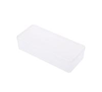 Rectangular Plastic Clear Storage Box Jewelry Container for Case Bead Organizer