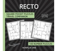 Recto Travel Companion: Pocket Puzzles For Everyone On The Go
