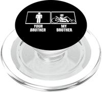 Recumbent Bike Your Brother My Brother Bicicletta reclinata PopSockets PopGrip per MagSafe